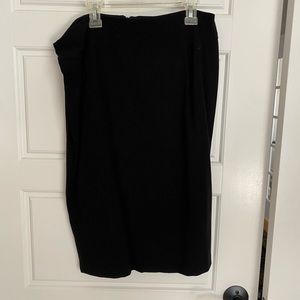 White House Black Market skirt - black , size 10